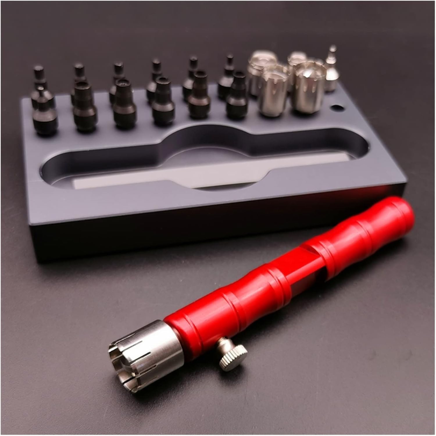 Kit de Herramientas for reparación de Relojes con Tubo de Empuje atornillado, Compatible con el Movimiento RLX.