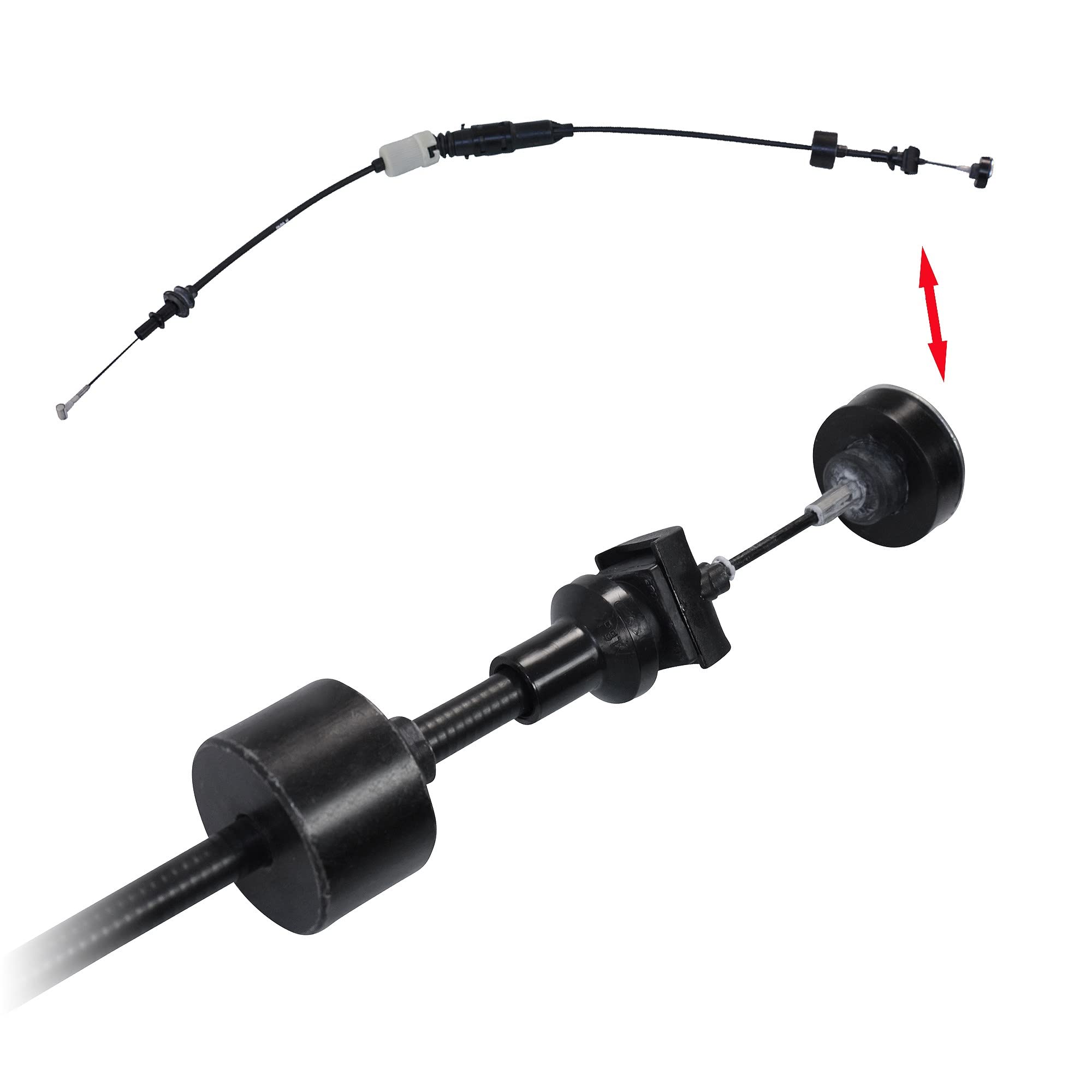 SACHS 3074 003 346 Cavo Comando Comando Frizione per Volkswagen Polo III (6N1) 1994-1999 e altri veicoli