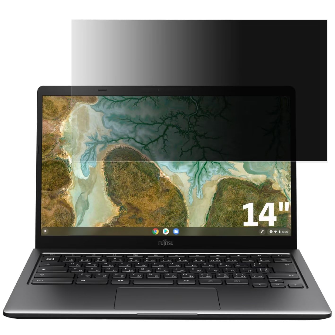 Amazon | 富士通 FMV Chromebook 14/F 14インチ 16:9 対応 のぞき見 