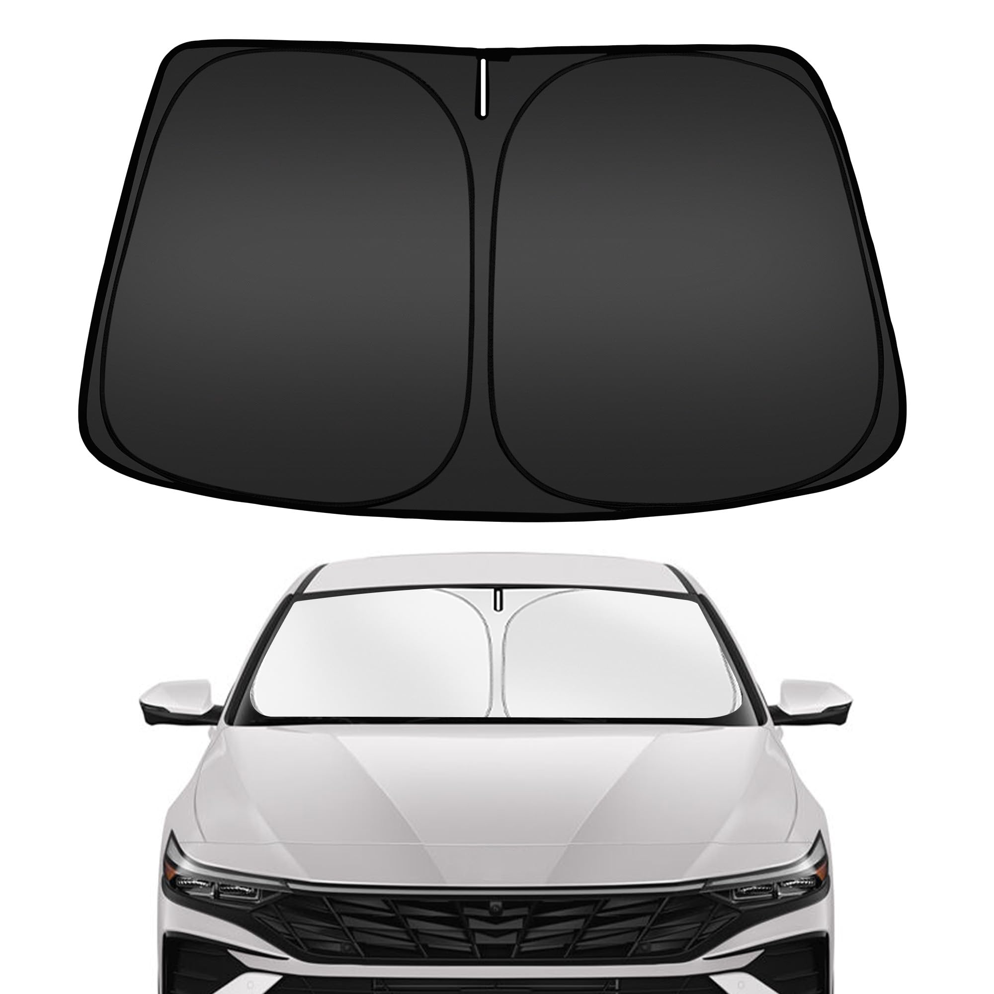 ARISMOTOR Windshield Sun Shade for H-yundai Elantra 2021-2026