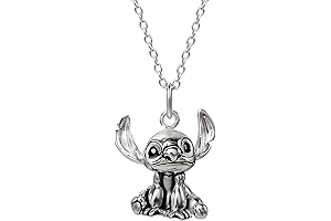 Lilo & Stitch Sterling Silver Necklace for Women