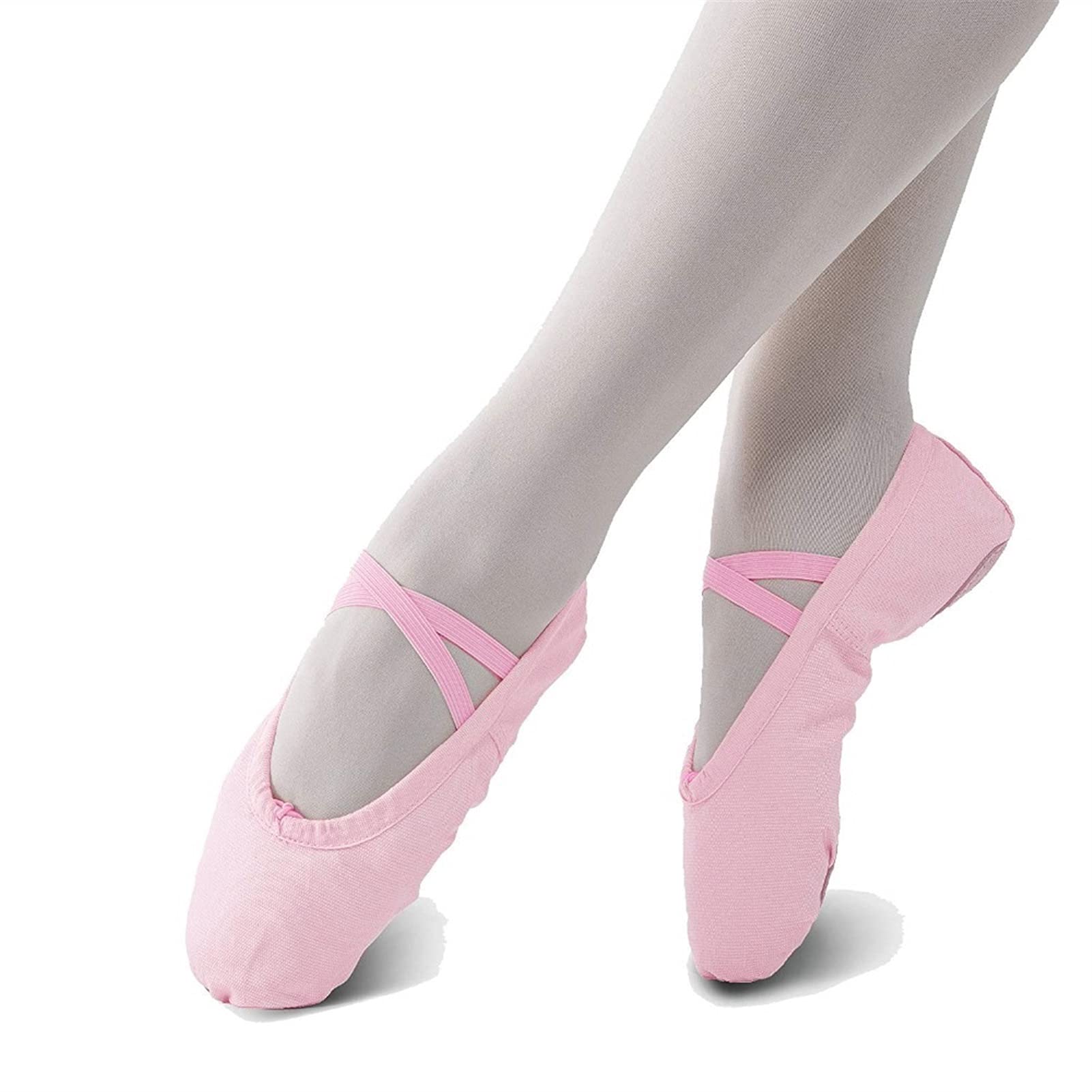 Baletki 3 pary damskie Baletki damskie Profesjonalne balerinki dla dziewczynek Klapki taneczne dla dziewczynek Maluchy damskie.Pink-26 EU