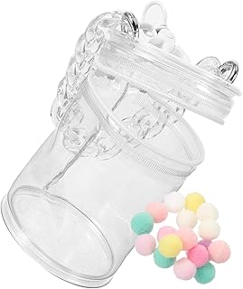 Balacoo 1 Conjunto De Brinquedo Artesanato Saco Estatueta Titular Estatueta Modelo De Armazenamento Titular Modelo Display Titular Saco De Exibição Saco De Saco Transparente Saco