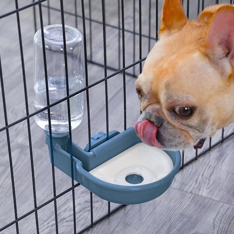 Amazon | 犬 水飲み器 ケージ 取付型 自動給水器 480ML ペットボトル