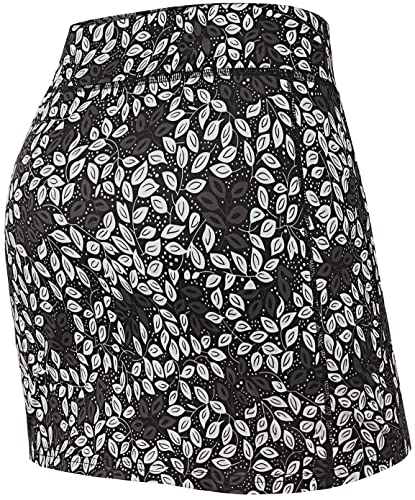 Image of BLEVONH Women Tennis Skirts Inner Shorts Elastic Sports Golf Skorts with Pockets