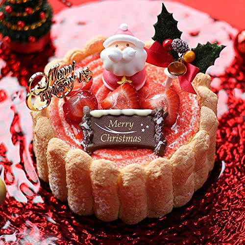 【12/23お届け】クリスマスケーキ シャルロット フレーズ 13cm 目安：4人、5人、6人分 クリスマス ケーキ お取り寄せ シャルロット ケーキ いちご 苺 たっぷり ムース いちごミルク 飾り キャラクター かわいい 可愛い おしゃれ