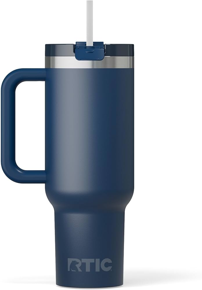 超美品❗️infinite❤️Trad RC llic Blue Amazon.com | RTIC 30oz Essential Tumbler with Lid, Ceramic Lined