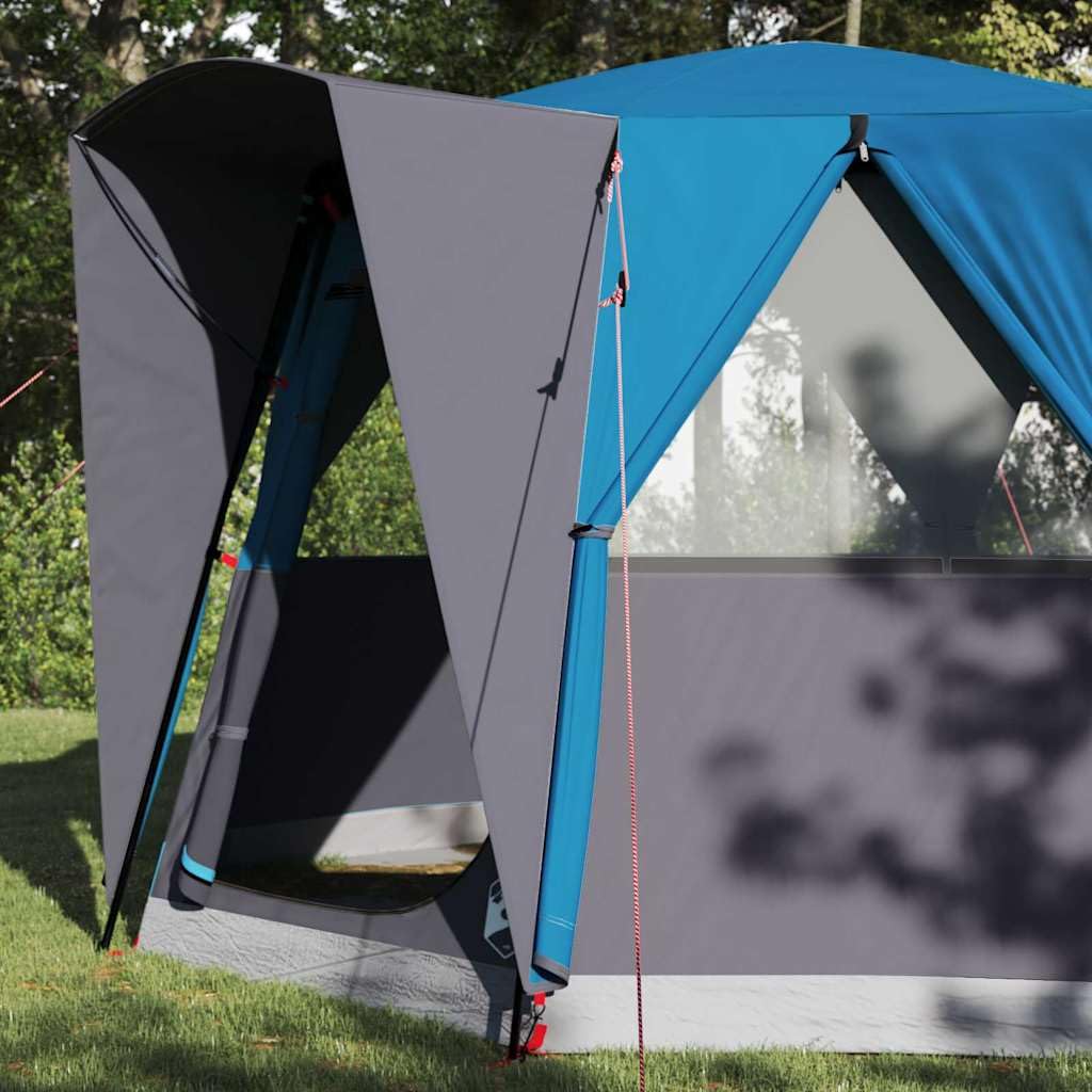 Cabin namiot 3-osobowy, kempingowy, outdoorowy, z dachem, zielony, biały, wodoszczelny, oddychający, z portem elektrycznym i hakiem świetlnym, idealny na rodzinny festiwal, trekking