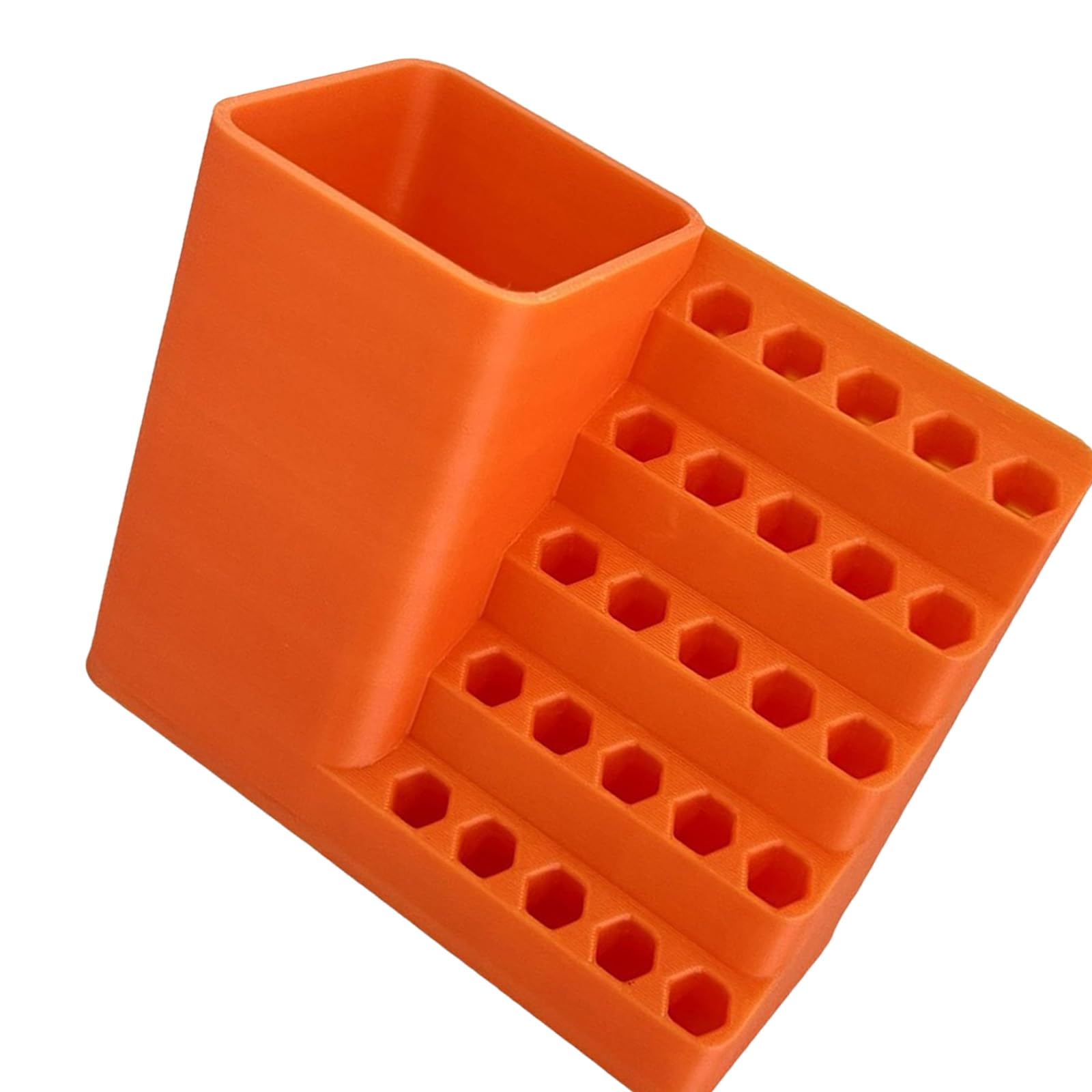 NEWFT Screwdriver Bit Holder Toolbox 20/50 / 100 Slots Storage with Space-Saving Design Screwdriver Bits Holder Storage