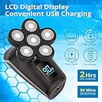 AW 7D Head shavers for Bald Men, Anti Pinch Bald Head shavers for Men, Electric Head Shavers for Men, Maquina De Afeitar…