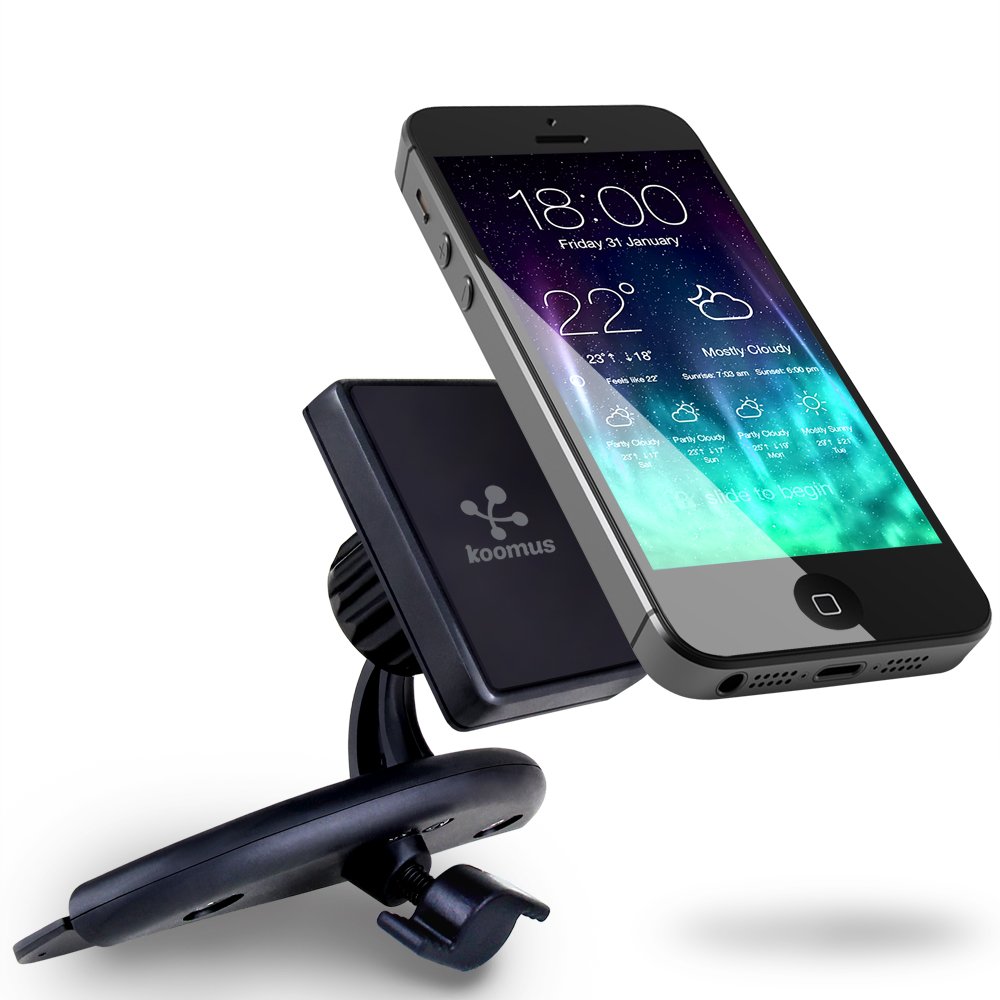 Koomus Magnetos CD Magnetic Cradle-less Smartphone Car Mount