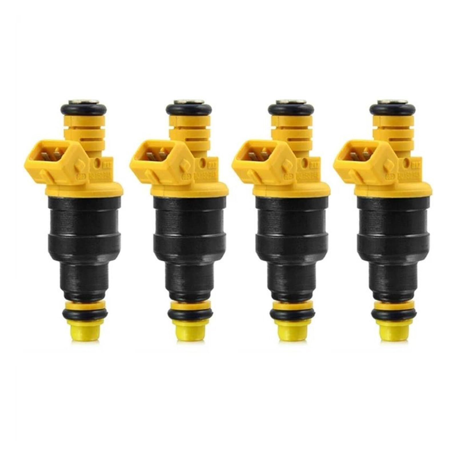 Qdouimoo One Color Diesel Injector Petrol Fuel Injector Nozzle For Bmw For E23, E24, E28, E30, E32, E34 & E36 318I 535I 1985-1991 Oe 0280150714 4Pcs