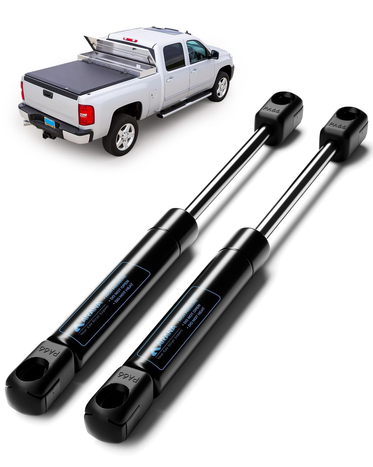 Amazon.com: ARANA 10 Inch 20LB/89N Gas Strut Shocks, 10'' Lift