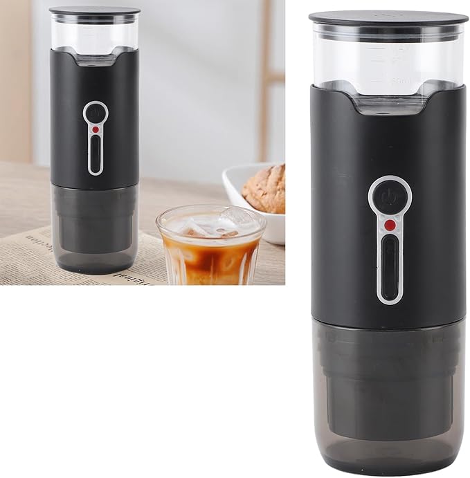 Cafetera Portátil de Cápsulas 15 Bar Presión USB Recargable para Viajes miniatura 3