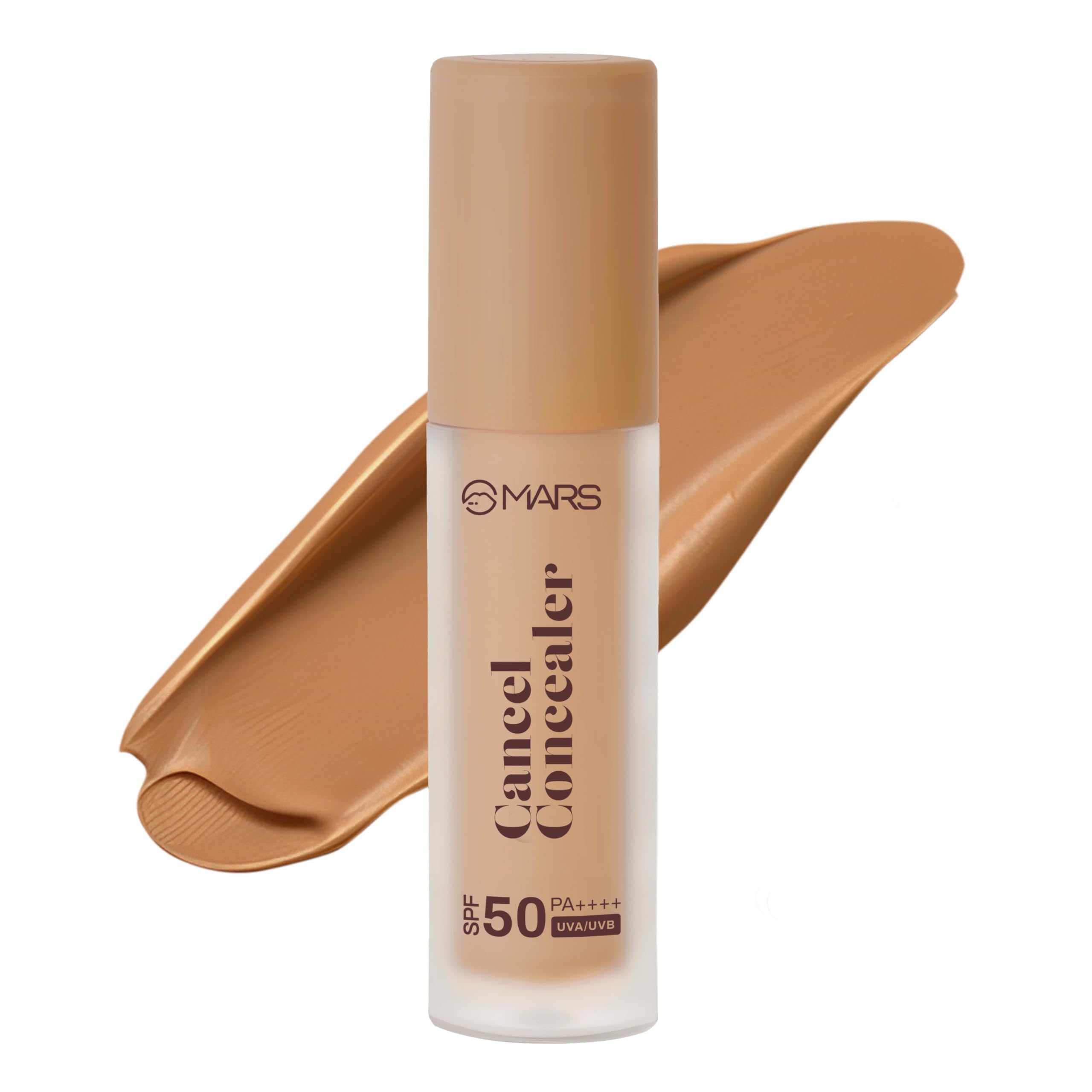 Cancel Concealer for Face Makeup with Radiant Natural Finish | 08-Espresso Elegance | 6.0 ml | Lightweight | Medium to High Coverage | Long-Lasting & Multi-Purpose | Crease Resistant