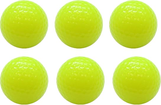 Amazon Foirokasa 24 50個入り ゴルフボール 溝付きゴルフ練習ボールゴルフ アプローチ練習用品 近距離打撃ロストボール ゴルフ練習用品 レディース Foirokasa ゴルフ練習ボール