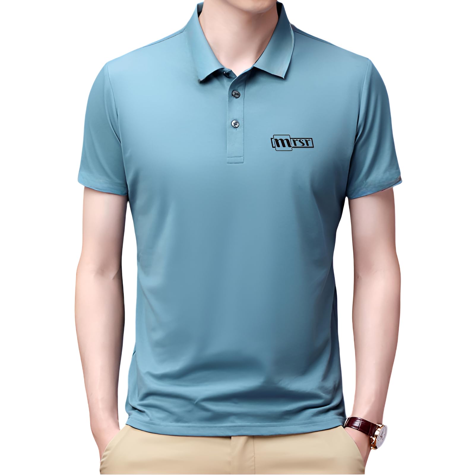 Men's Polo T-Shirts || T-Shirt for Men || Plain T Shirt || T-Shirt Nylon Matte Half Seleeve || T-Shirts Regualar Fit