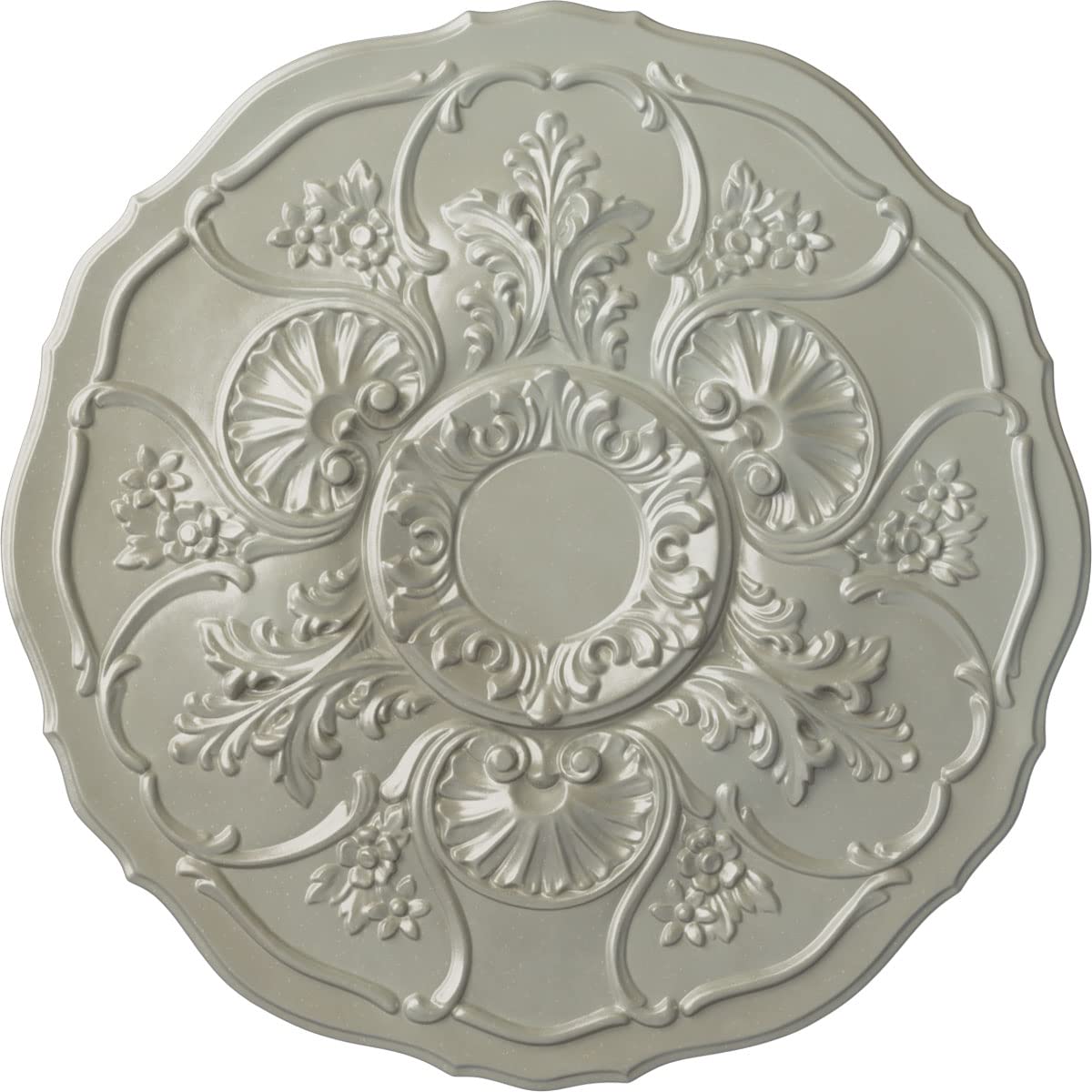 Ekena Millwork CM22CNFCS Cornelia Ceiling Medallion, 22 1/2 OD x 1 1/2 P, Flash Copper