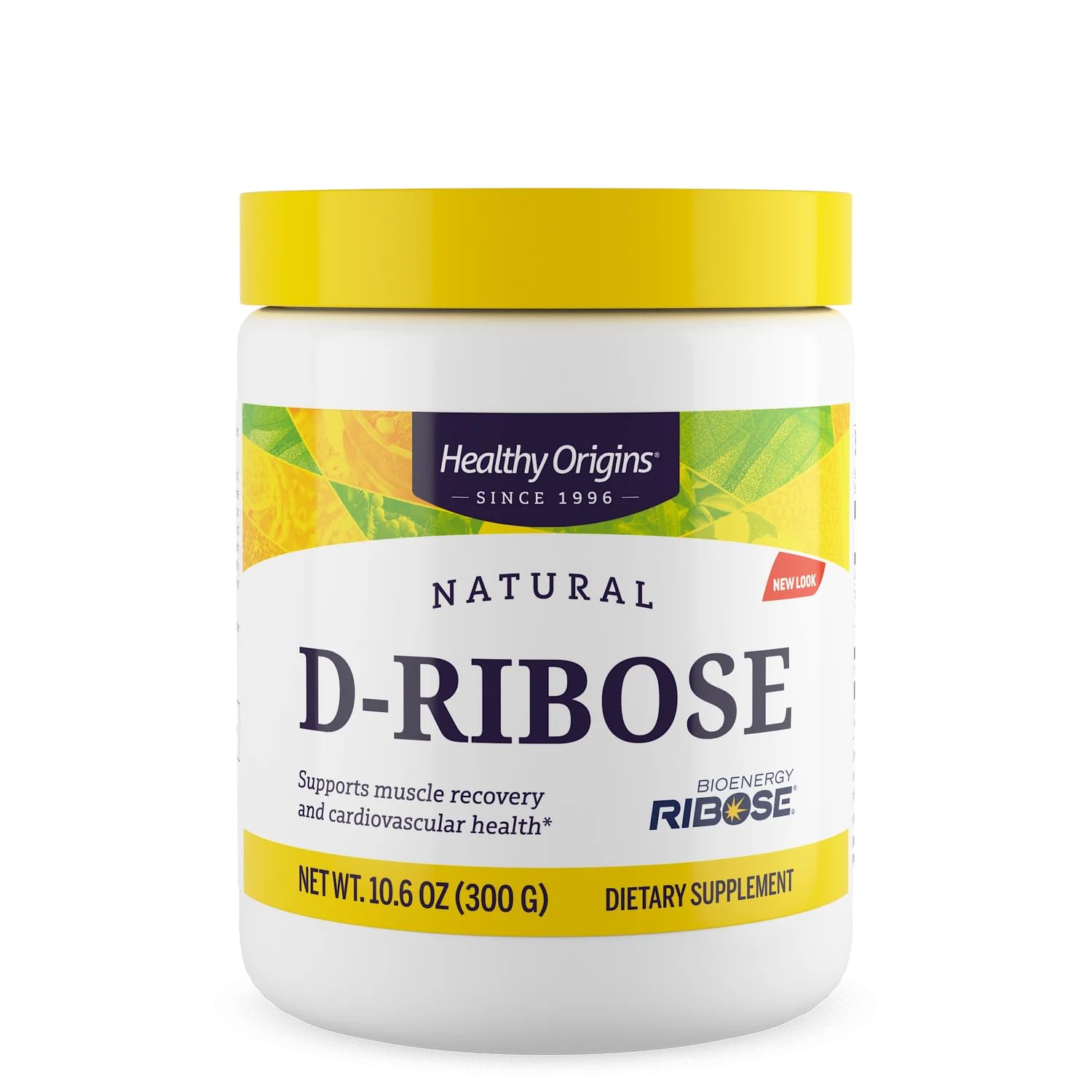 D-Ribose Powder (BioEnergy, Non-GMO, Gluten Free, Energy Support, Heart Support), 10.6 Ounce