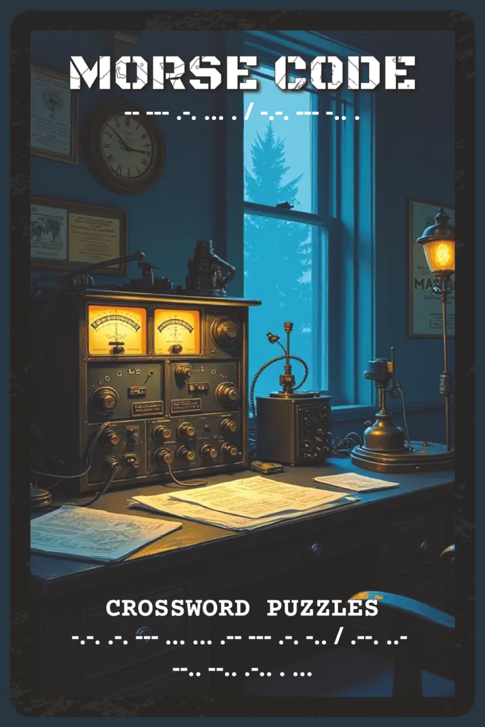Morse Code Crossword Puzzles: Crossword Puzzles with Easy to Read about Morse Code, Communication, and History | 6x9 inches, 120 pages | 60 Puzzles — ... Enthusiasts, History Buffs, and Code Lovers