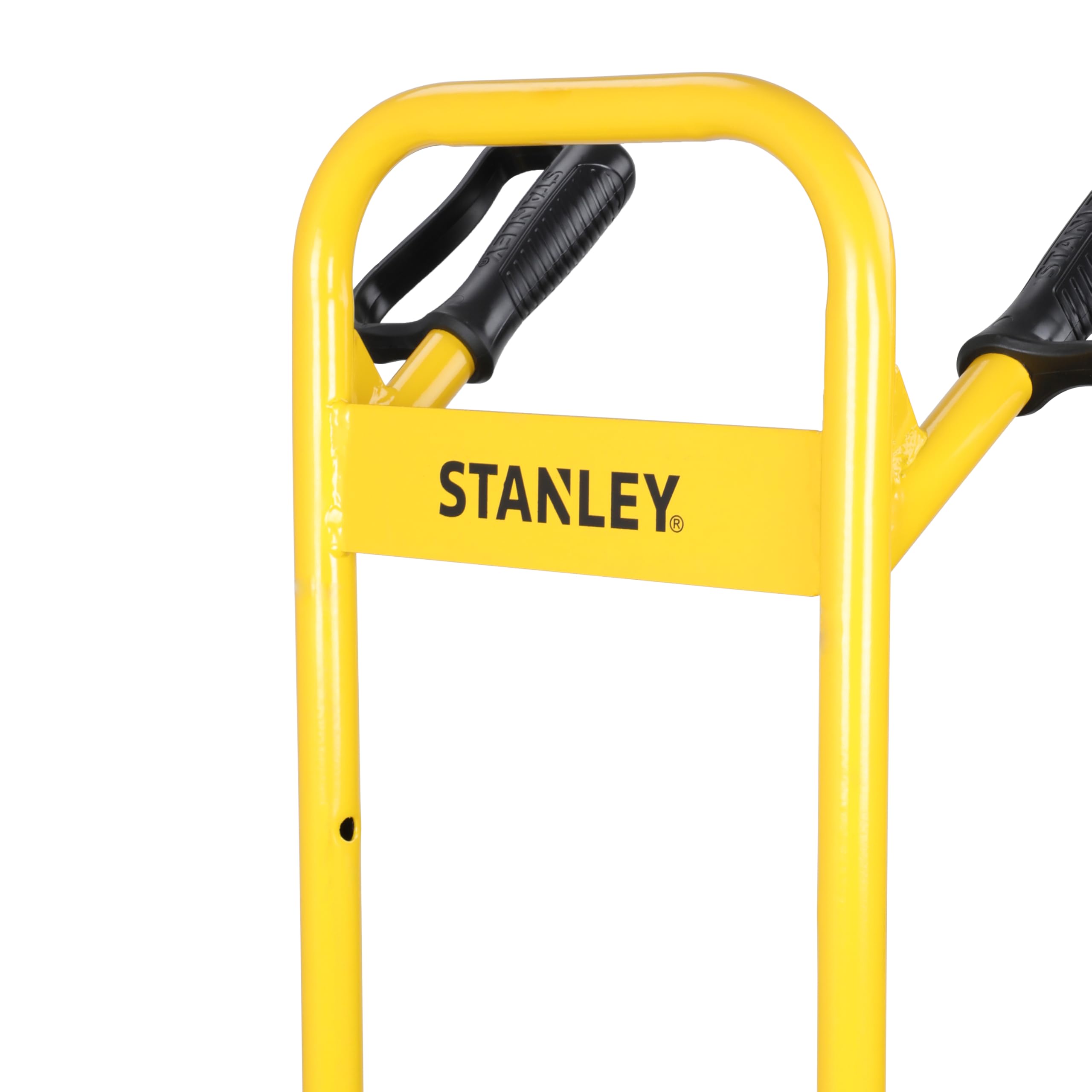 Stanley FT521 Diable Pliant - Chariot de Transport avec 6 Roues de Diable - Max. Capacité de Charge 120KG - Métal - 68 x 49 x 113 CM - Pliable
