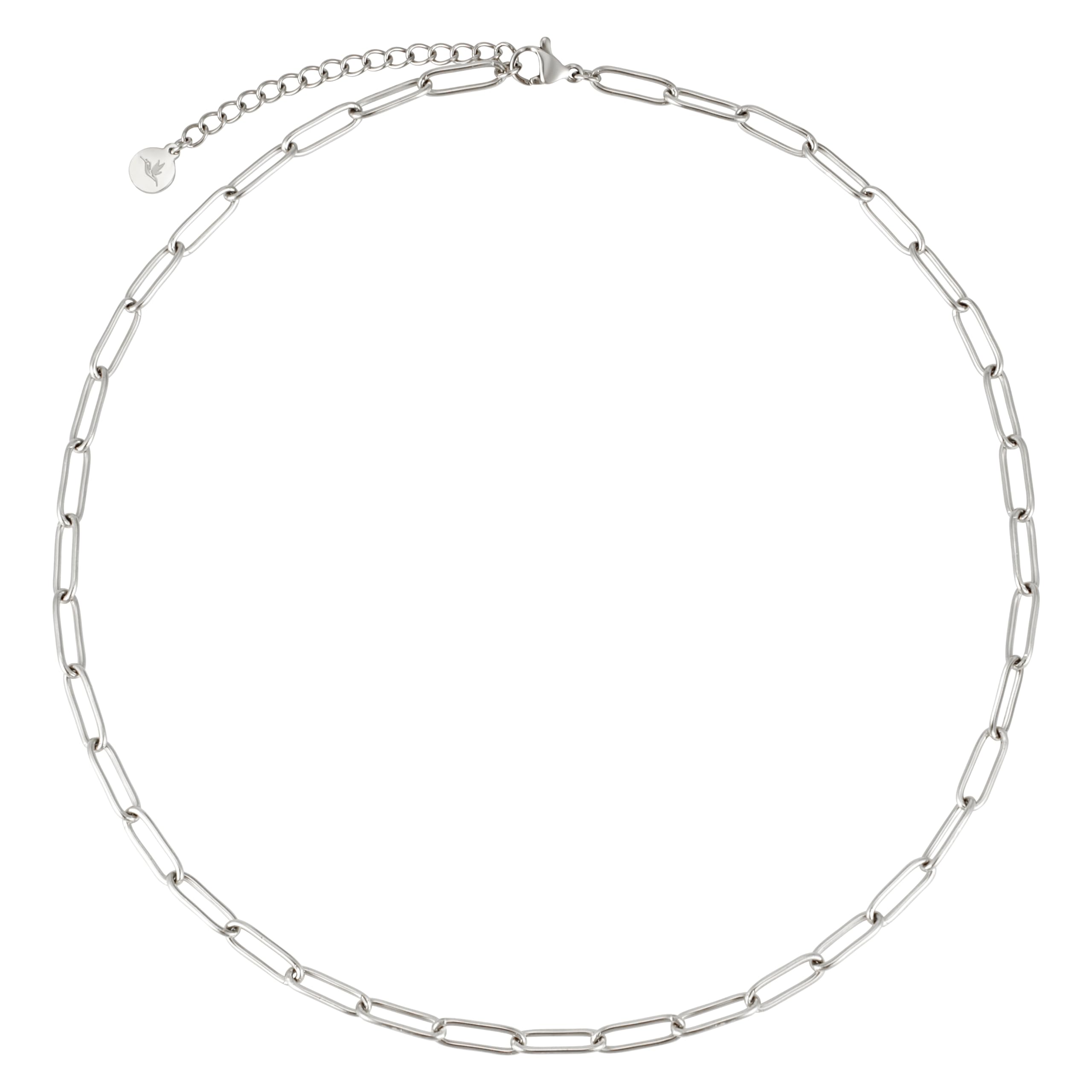 BONNYBIRD® Wasserfeste Edelstahl Gliederkette Damen in Silber, Gold & Roségold, 100% Wasserfest & Hautverträglich BonnyLink
