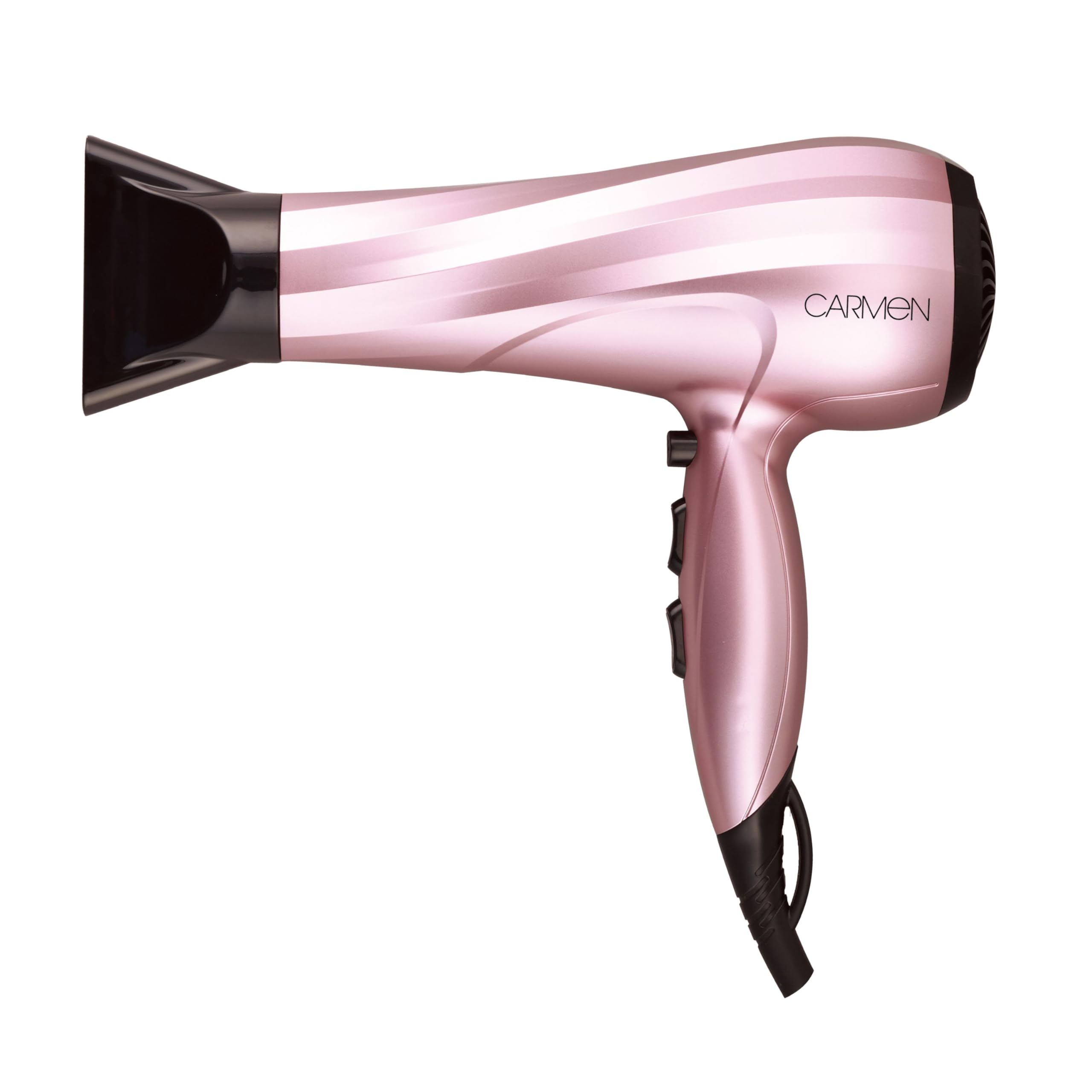 Carmen SEL-5162 Turblo Twister Hair Dryer, 2200 watts, Pink