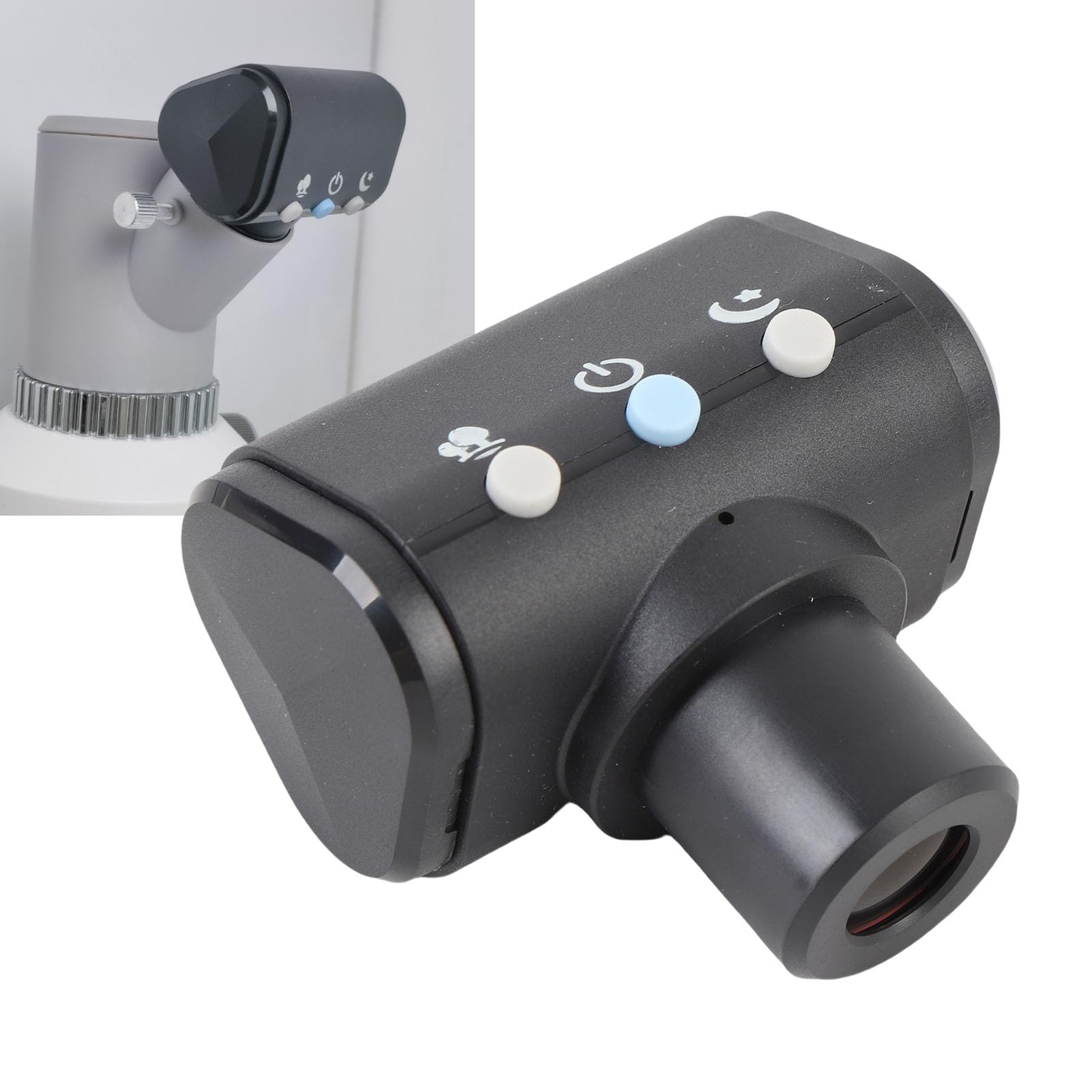 Oculare Telescopio Elettronico WiFi, 2 MP 1080P HD Telecamera Oculare Wifi Senza Filo Per Microscopio, Fotocamera Telescopica, Oculare Elettronico Per Astrofotografia Birdwatching