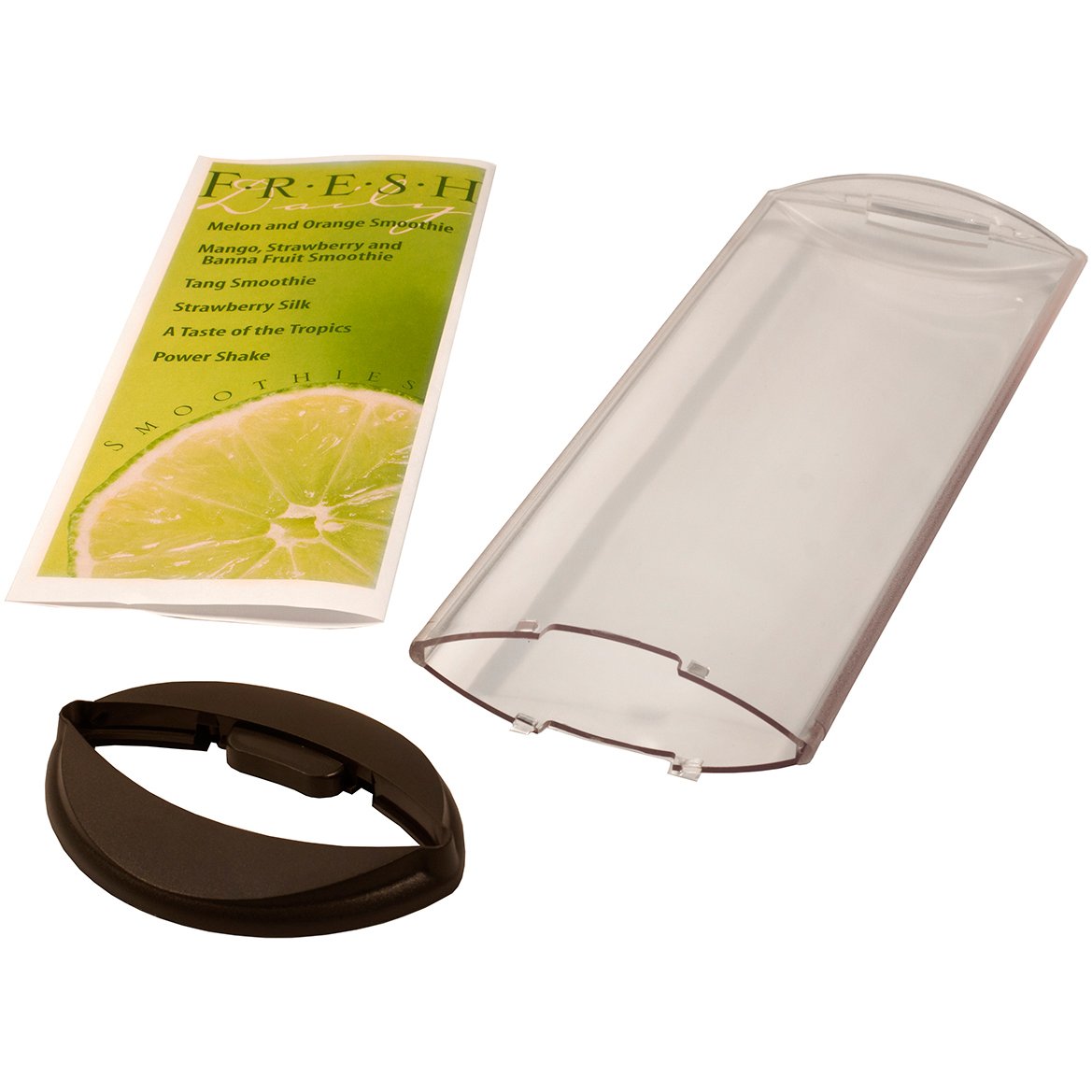 Podia - Paquete de 4 soportes transparentes irrompibles de dos caras para mesa de menú para papel plegado de 8.5 x 11 pulgadas