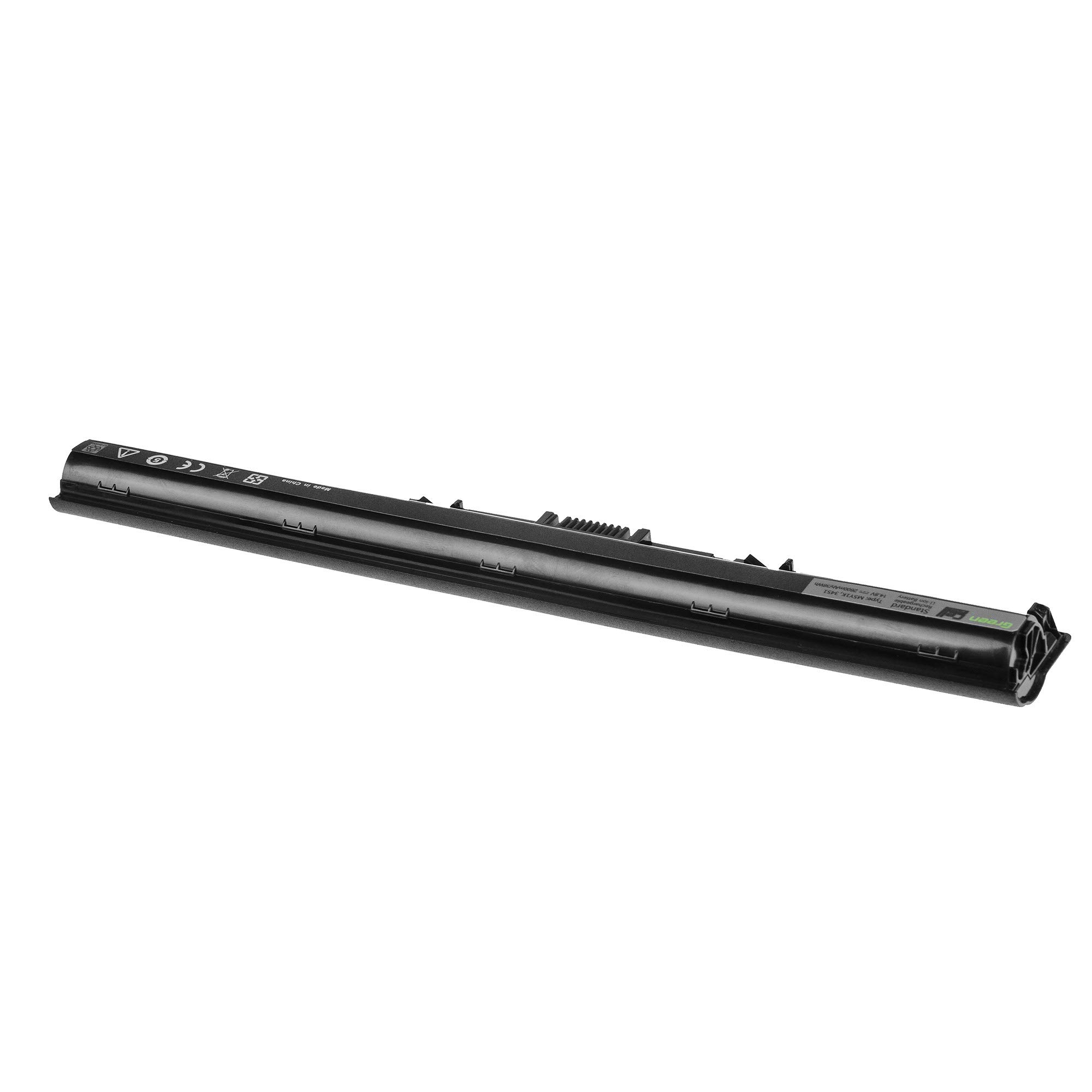 Green Cell PRO Bateria 453-BBBR GXVJ3 HD4J0 HD4JO K185W M5Y1K WKRJ2 do Dell Inspiron 15 3555 3558 5551 5552 5555 5558 5559 17 5755 5758 5759 Latitude 3470 3570 (2600 mAh, 14.4-14.8 V, Kolor Czarna)