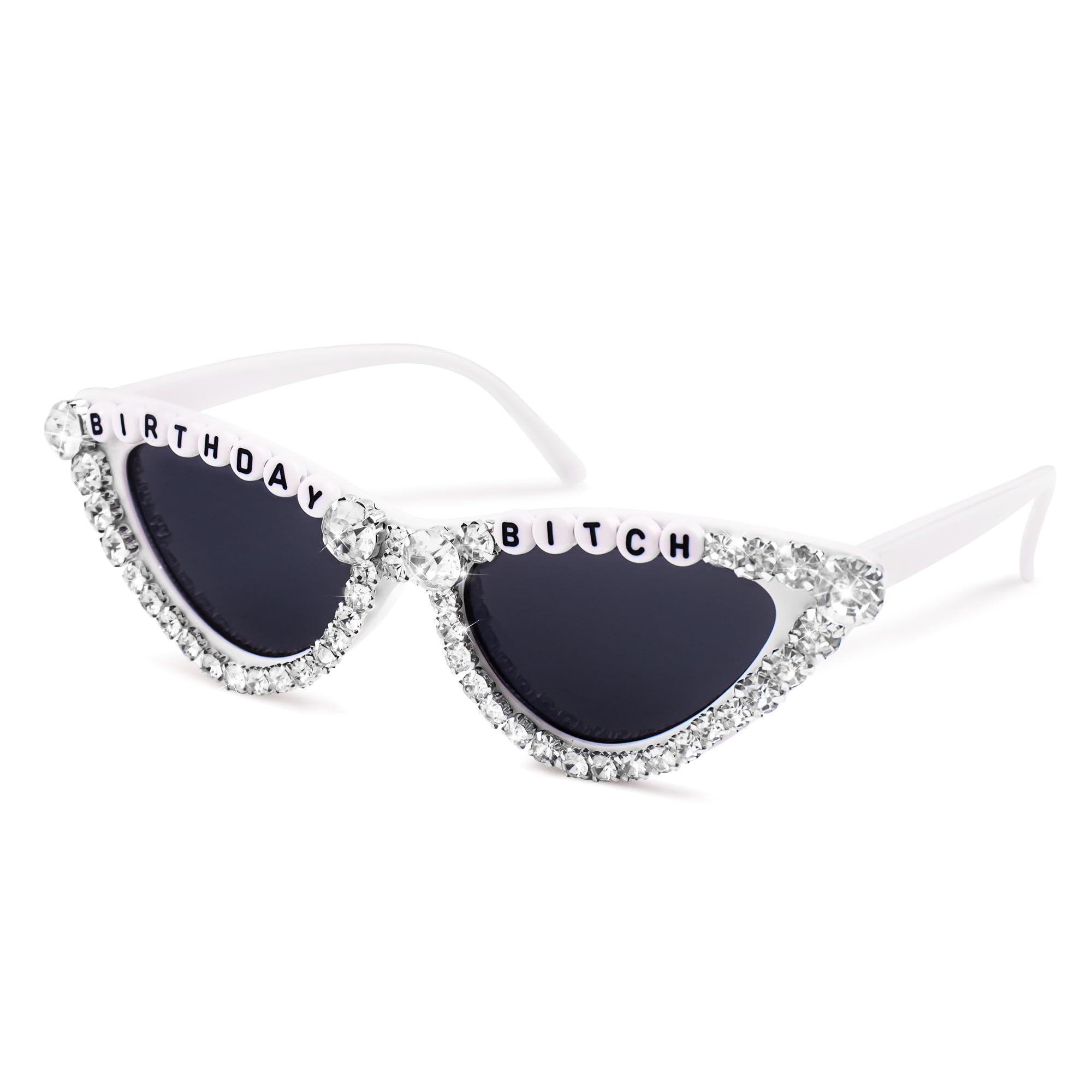 JUSTOTRY Birthday Accessories for Women - Birthday Sunglasses Decorations Gifts for Her All Age Party Favors