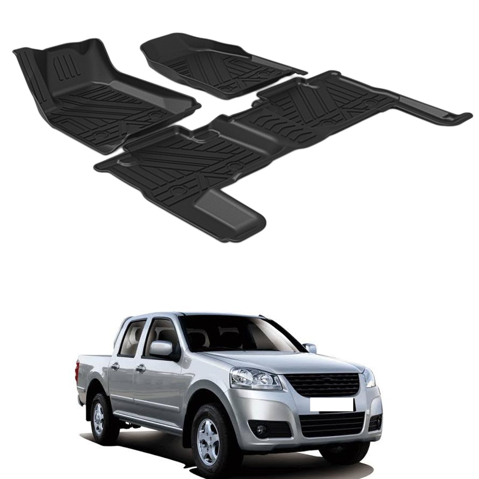 PAPEP Floor Mats for Great Wall Wingle 5 2010-2023 RHD
