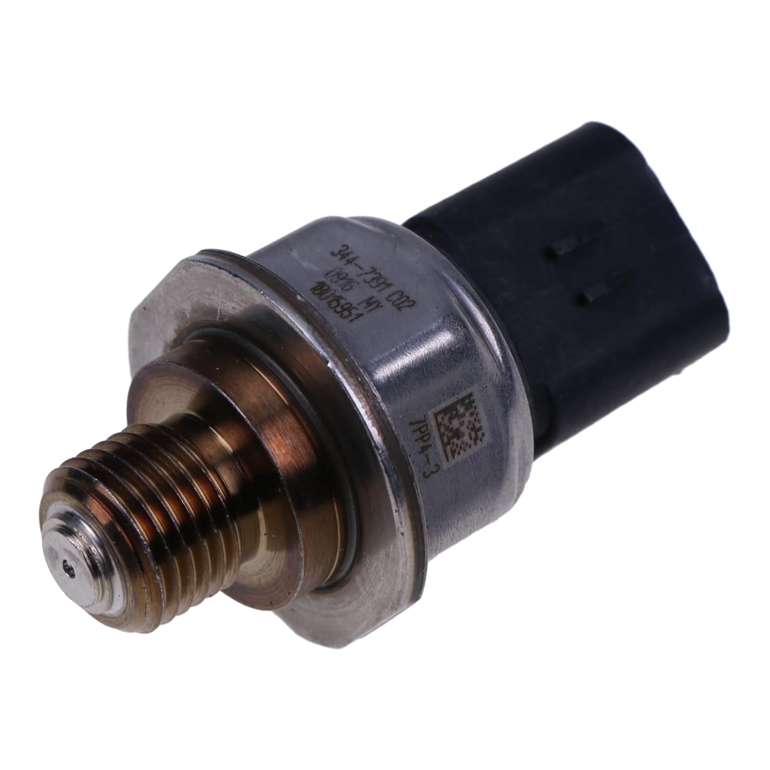 HOLDWELL Common Rail Pressure Sensor 344-7391 Compatible with Caterpillar Engine C4.4 C3.3B Backhoe Loader 415 416 420 420F 420F2 420XE 427F2 428 428F 428F2 430 430F 430F2