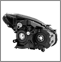 Vista 3 de ACANII - Para Nissan Rogue 14-15 Select 2008-2013, faros delanteros halógenos para conductor + lado del pasajero