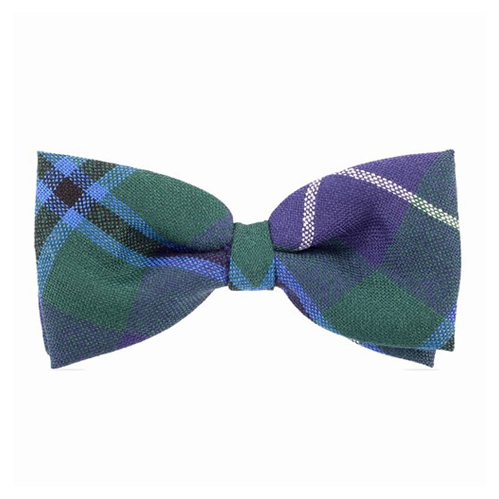 The Scotland Kilt CompanyTartan Bow Tie 100% Pure Wool Made in Scotland - New Quality 50+ Tartans - One Size 12cm x 6cm