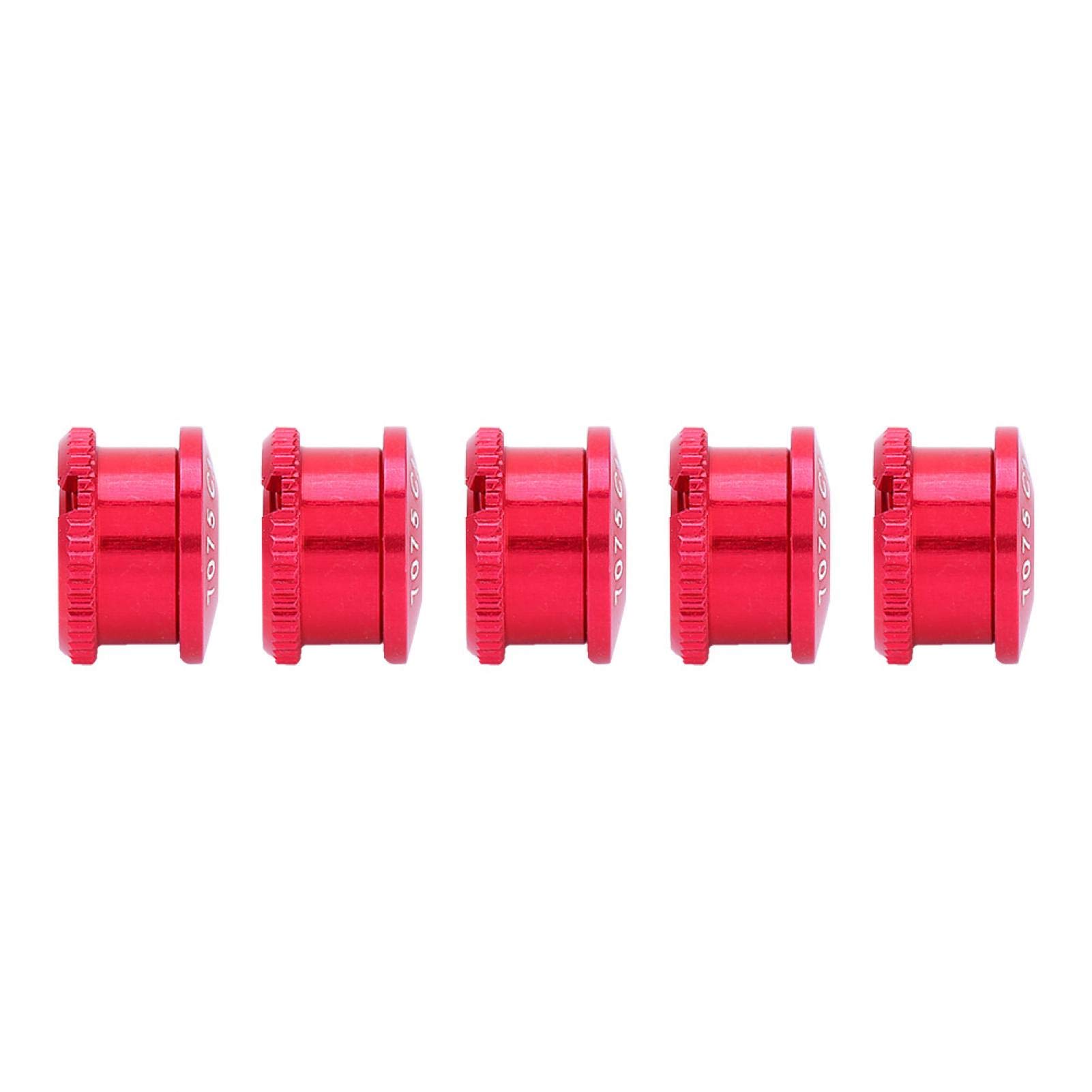 Keenso – 5 Paires De Boulons De Manivelle Vélo En Alliage Alu 7075, 8x4 Mm, Pour Pédalier, Plusieurs Couleurs