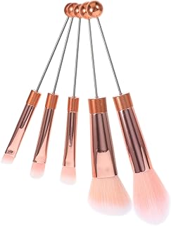 VILLCASE 5pcs Makeup Brush Set for Women, Ros...