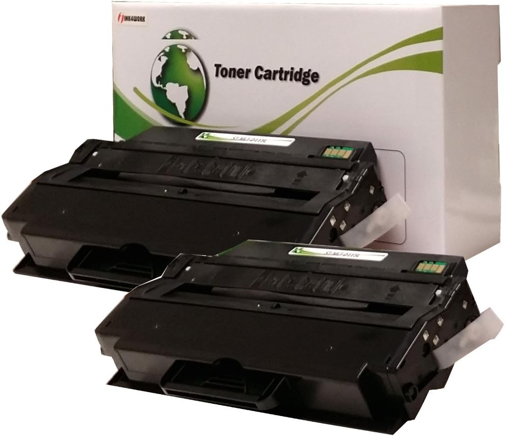 INK4WORK Compatible Toner Cartridge Replacement for Samsung MLT-D115L MLTD115L 115L to use with Xpress M2620 M2670 M2820 M2870, SL-M2830DW, SL-M2880FW (Black, 2-Pack)