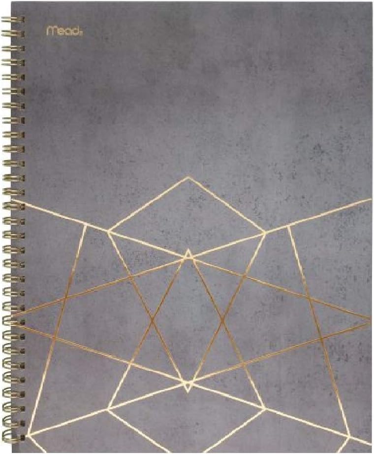 Mead Spiral Notebooks, 1 Subject, College Ruled Paper, 80 Sheets, Modern Chic, 3 Pack (38196) image 3