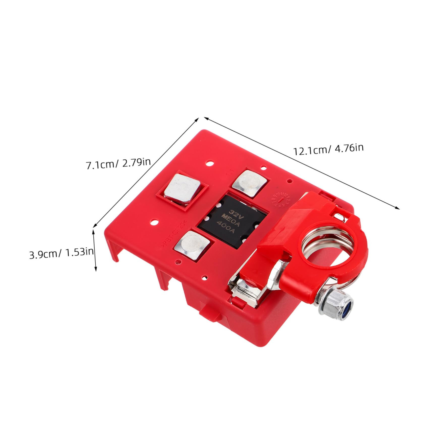 CHILDWEET Batteria Terminali Connettori Adattatori Auto Elettrico Blocco Terminale Kit Morsetto Cavo Terminale Collegamento Potenza Supporto Parte Superiore Clip Estranea Batteria