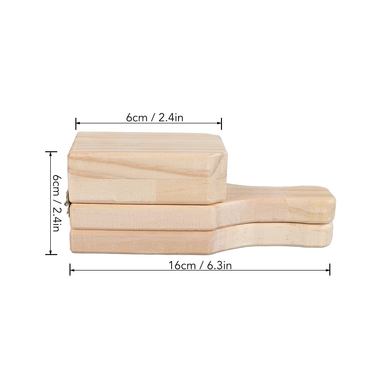 Tostonera Plantain Masher 6.3in Pine Wood Reusable Banana Smasher Maker with Hanging Lanyard, Plantain Press Smasher for Fried Plantains Chips