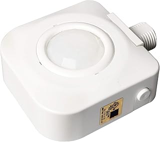 Ceiling Occupancy Motion Sensor Switch, High Bay Fixture Mount 360° Ceiling Automatic Light Switch, 120/277VAC, UL, FCC Approved Passive Infrared Sensor