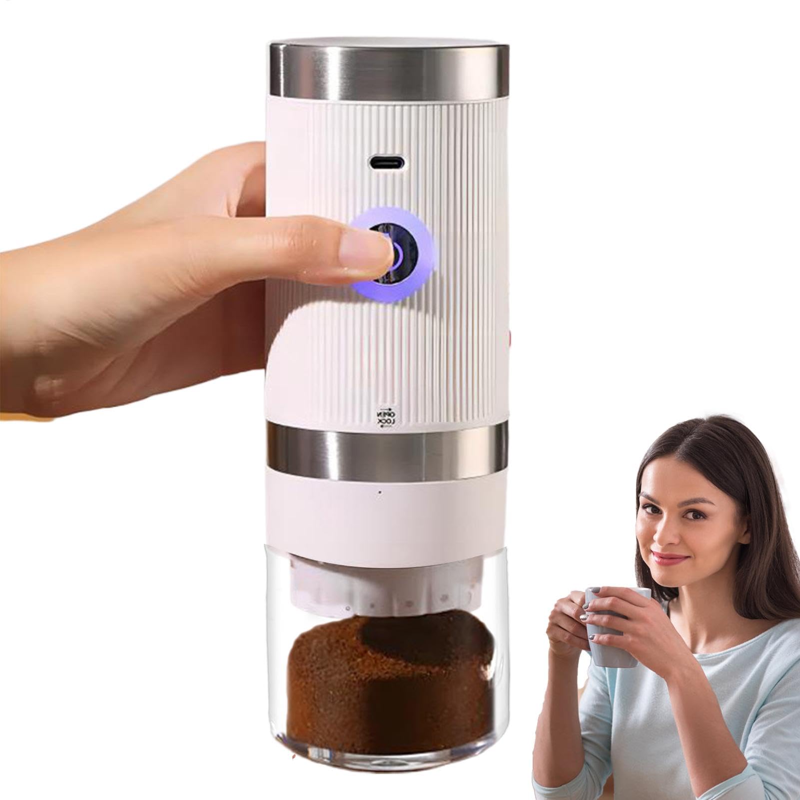 Smerigliatrice elettrica del di caffè, Macinacaffè di ricarica USB