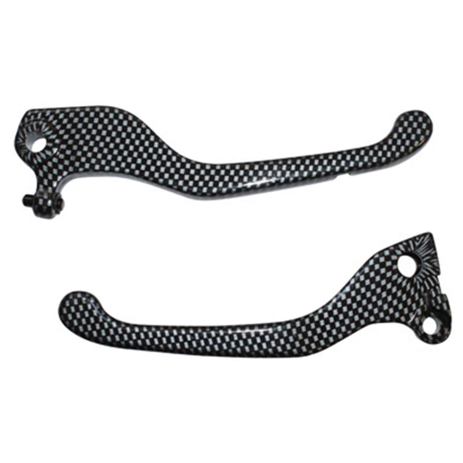 Paire De Leviers De Frein Carbone Pour Scooter MBK 50 Booster Rocket 1995-1999 - 8