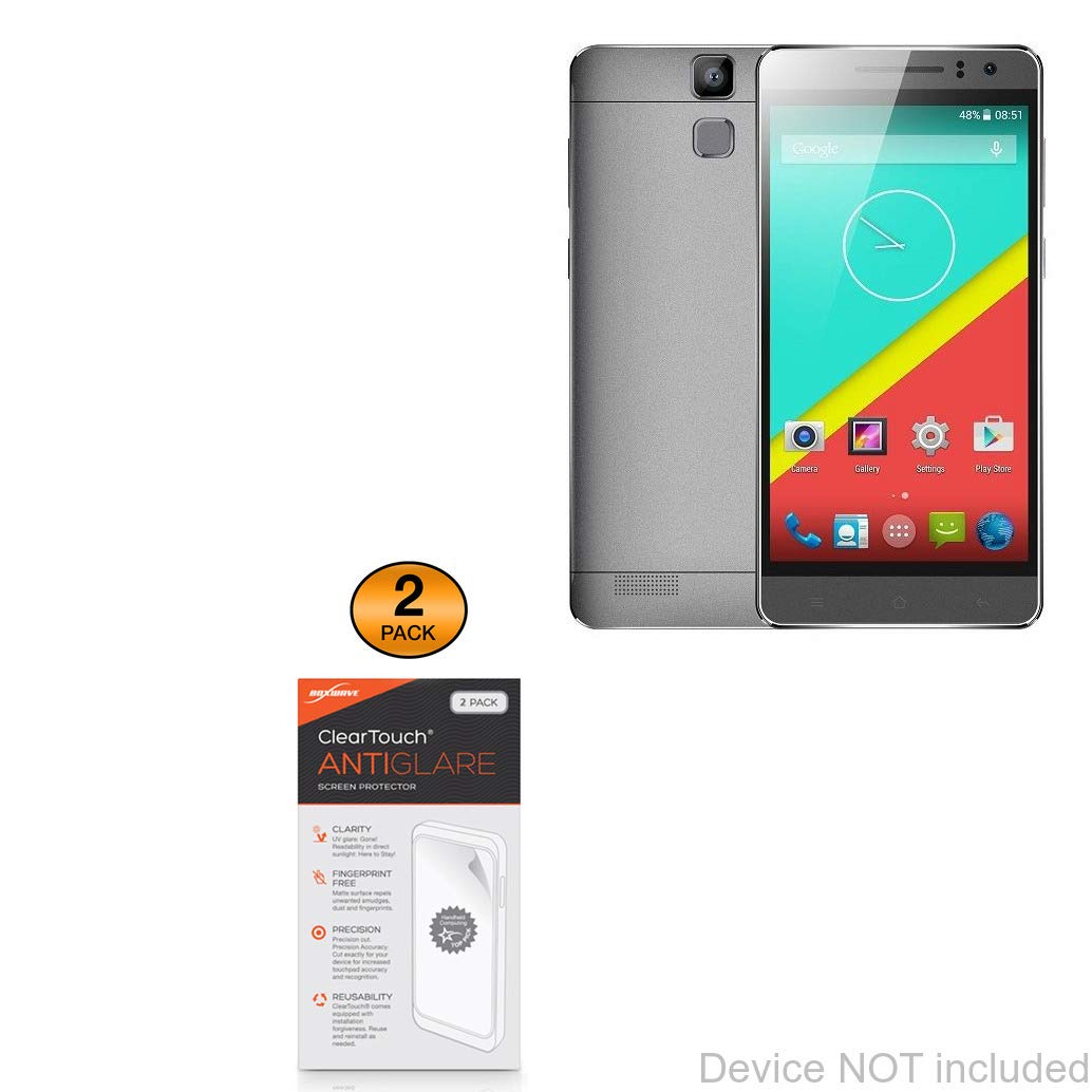 BoxWaveScreen Protector Compatible With Axgio N3 - ClearTouch Anti-Glare (2-Pack), Anti-Fingerprint Matte Film Skin