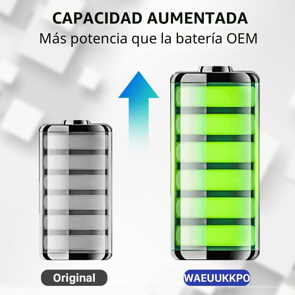 Batería de repuesto para Gameboy Advance SP (3000 mAh), alta capacidad, batería de ion de litio para Nintendo GBA SP AGS-001, AGS-003 con juego de herramientas