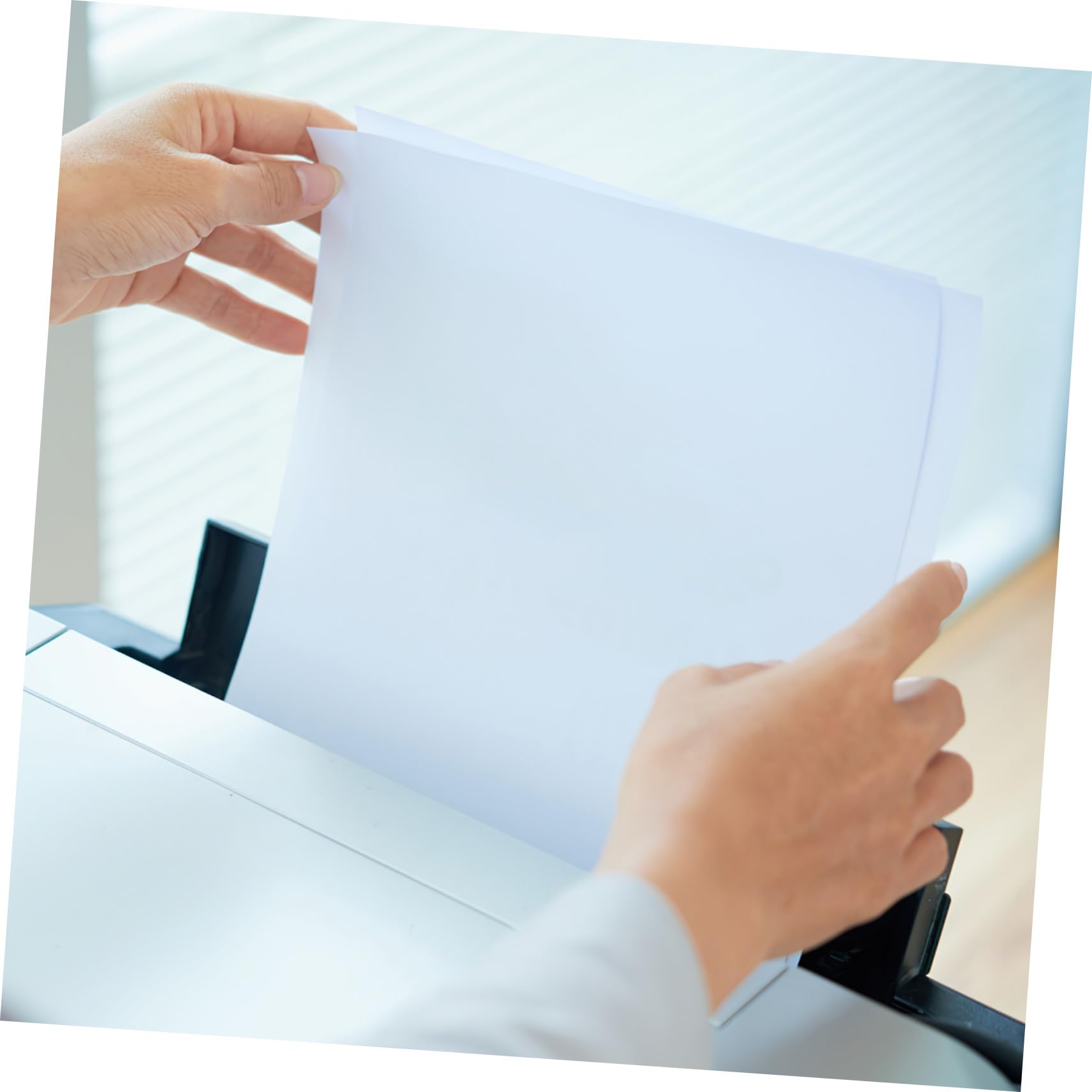 100 fogli Carta Opaca per Stampante Inkjet Etichette Autoadesive Personalizzabili per Stampa su Materiali