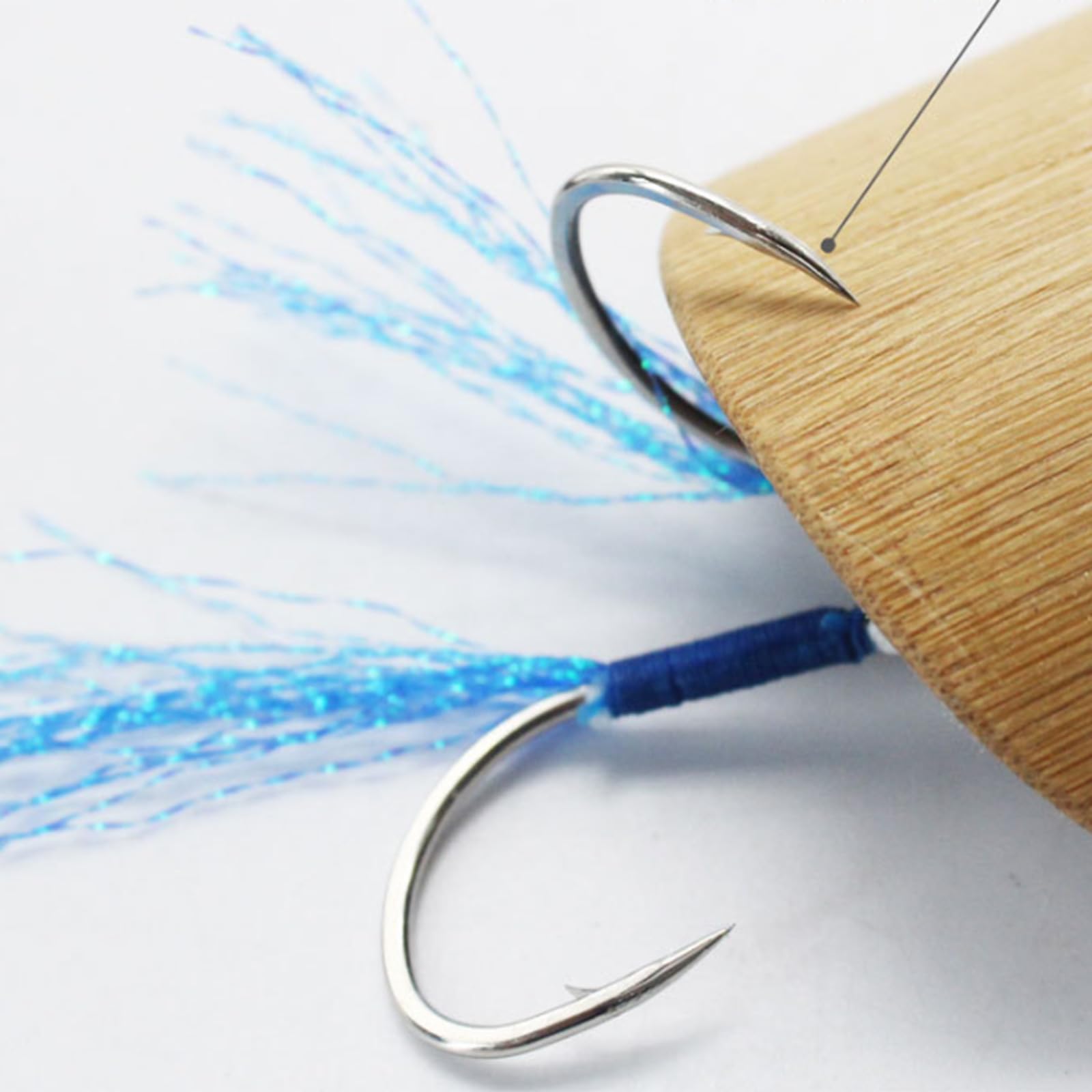 30 Pz Ganci Da Pesca Mare Luccio Ami Da Pesca Acqua Salata Di - Foto 8