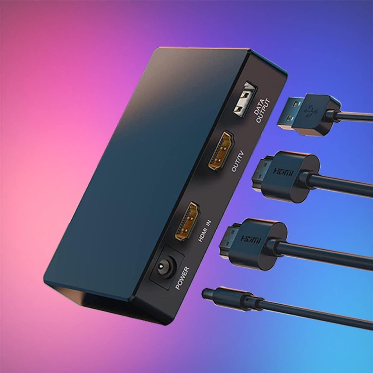 Luces LED para TV, Cambio de Luces LED, retroiluminación, Luces LED RGB con sincronización de música para Sync Box, Tira de Luces LED con Control de aplicación (tamaño: 75 Pulgadas