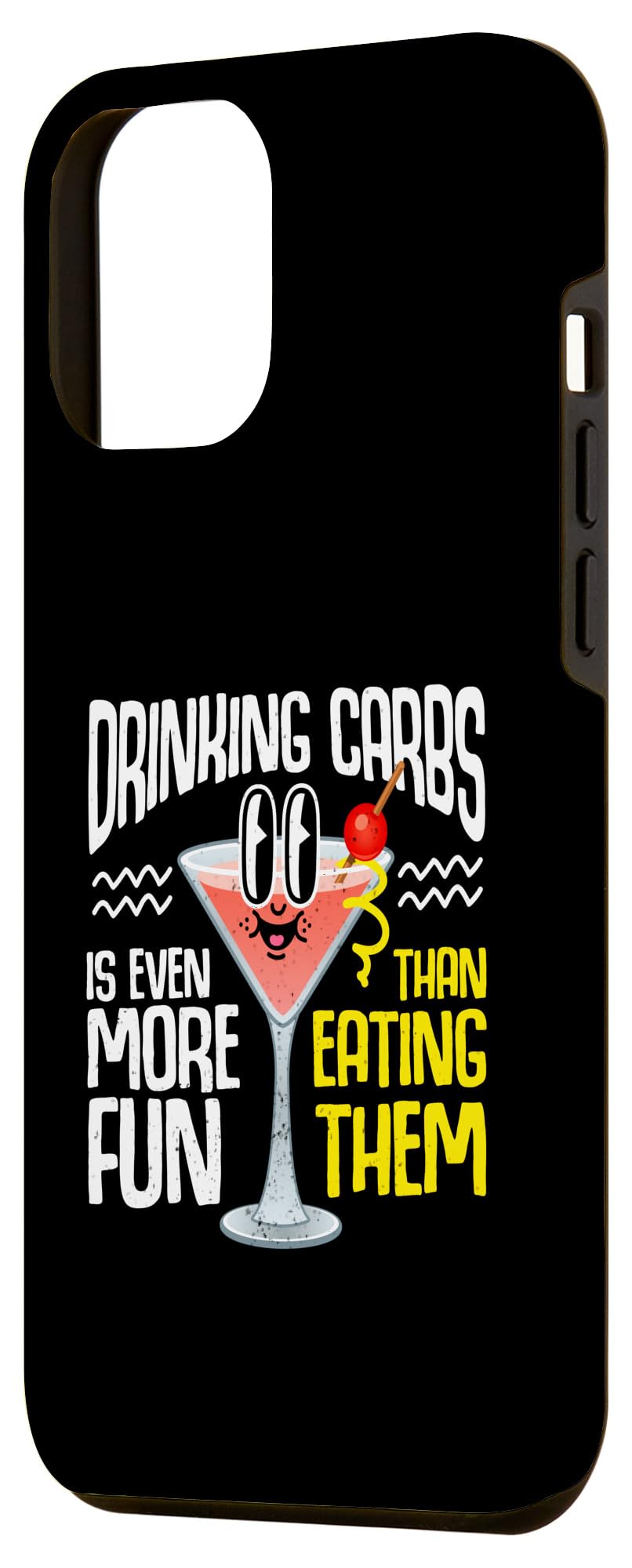 iPhone 12 Pro Max Funny Alcoholic Carn Drinks Cosmopolitan Cocktails Case - Image 2